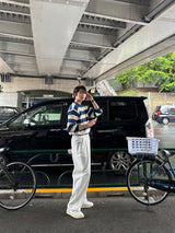 LMN Twisted Stripe Round Knitwear (3 colors)