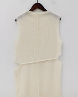 チューニングスプリットロングワンピース / Tuning Split Long One Piece (2color)