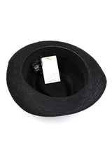 BU Soft Summer Black Long Fedora (6589932044406)