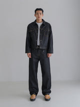 buffett non-fade denim pants 3color