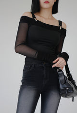オフロングウォーマーTシャツ / off long warmer T-shirt