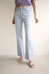 アンジェラジーンズ / ANJELA JEANS / LONG STRAIGHT DENIM PANTS