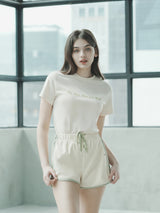 メッシュドルフィンパンツ / P1010 MESH DOLPHIN PANTS_NATURAL