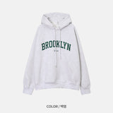 オーバーサイズブルックリンフーディ / Oversized-fit Brooklyn Hoodie (3 colors)