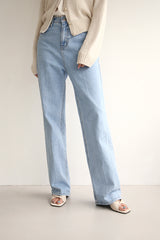 ケイリージーンズ / KALEY JEANS / LONG STRAIGHT DENIM PANTS