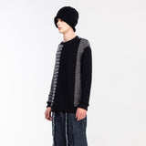 カッティングニット / Cutting Knit Black