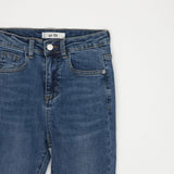 スパンデックススリットヘムスキニージーンズ/SPANDEX SLIT HEM SKINNY JEAN [6878]