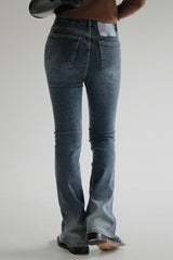 ポイントブーツカットデニムパンツ / no.2319 Point Bootcut Denim Pants (2color)