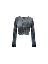 3-ホール タイ-ダイ T / 3-HOLE TIE-DYE T