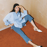 STRIPE OVERSIZE SHIRT_L/BLUE (EEOO1BLR01W) (6541196460150)