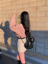 [Bellide made] バブルヒディンクロップドフィールドジャケット