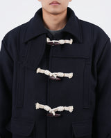 ウールダッフルインナコート/ーキルティングwool duffle inner quilting coat 3color