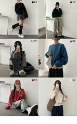 Niro Fleece Cropped Sweatshirt
