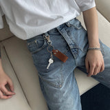 バイアテンションレザーキーリング / BYATTENTION Leather Keyring (2 colors)