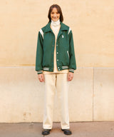 バーシティスタジャン/RCH varsity stadium Jacket green
