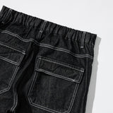 スティッチポイントデニムパンツ