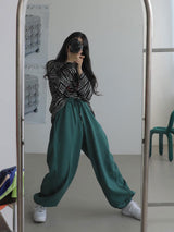 ASCLO Side Pintuck Balloon Jogger Pants (3color)