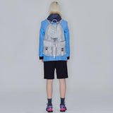 [After Pray Edition] 2-Pocket Nylon Cargo Rucksack (Silver)