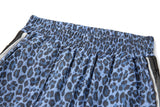 ブルーレオパードジョガーパンツ / 0 3 blue leopard jogger pants