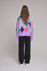 argyle knit (ivory)(Copy) (6628349902966)