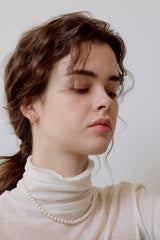 [14K] Slim Hoop Earrings (S)