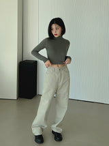 コメンワイドパンツ/no.3450 Commen Wide Pants (2color)
