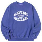 KERNEL COLLEGE PIGMENT SWEATSHIRT BLUE(CV2BSMM461A) (6540659032182)