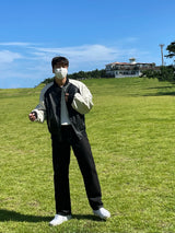 ラーセミデニムパンツ / LUR SEMI DENIM PANTS(2COLOR)