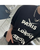 オウンキャピタルレタリング半袖Tシャツ