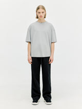 Classic Cotton T-Shirt - Moon Grey (6691837378678)