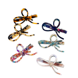 Ribbon ceramics hairpin (6color)