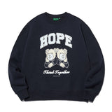 HTT クラッククルーネック / HTT Crack Crewneck _Navy