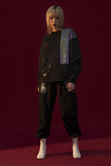 リフレクティブ ディティール スウェット / Reflective Detail Sweatshirt (4437207515254)