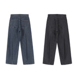 テイルバックピンタックデニムパンツ / TAIL BACK PINTUCK DENIM PANTS