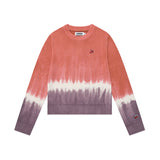 スモールチェリータイダイセーター / SMALL CHERRY TIE DYE KINT KS [CORAL]