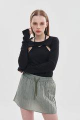BRICK WIND SKIRT (6670223081590)