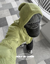No.0055 C board 2way hood ZIP-UP (4color)