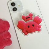 ミニクラブスマホグリップ/Mini Crab KKokko Smart Tok