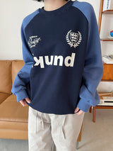 Football Color Matching Sweatshirt (2color)
