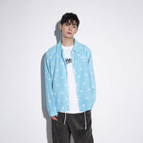 ペイズリーロゴコーチジャケット / PAISLEY LOGO COACH JACKET sky blue