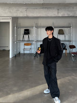 A Nock Deco Denim Pants (2color)