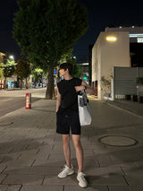 ラガーレーススリットスリーブレスシャツ/Lager Ice Slit Sleeveless Shirt (2 colors)
