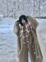 Aomori hood duffle coat
