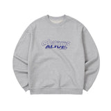 [BORNCHAMPS X BURIEDALIVE] BC X BA CHMPS ALIVE SWEATSHIRT B21ST01GY (4649641803894)