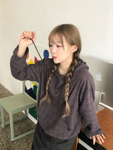 Appealing check hoodie