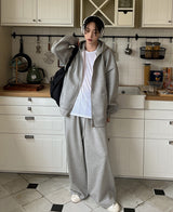 スーパーワイドロゴパンツ / [自主製作] Super wide logo pants (3 color)