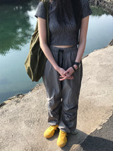 Accordion two-way cargo pants 