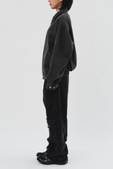 Four Pocket Black Denim