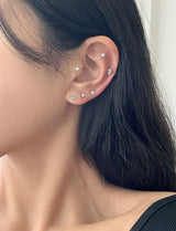 スターライトプラネットピアスセット / [5 set] starlight planet piercing set