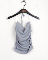 [SET] Signal Layered Tank Top One Shoulder T-Shirt